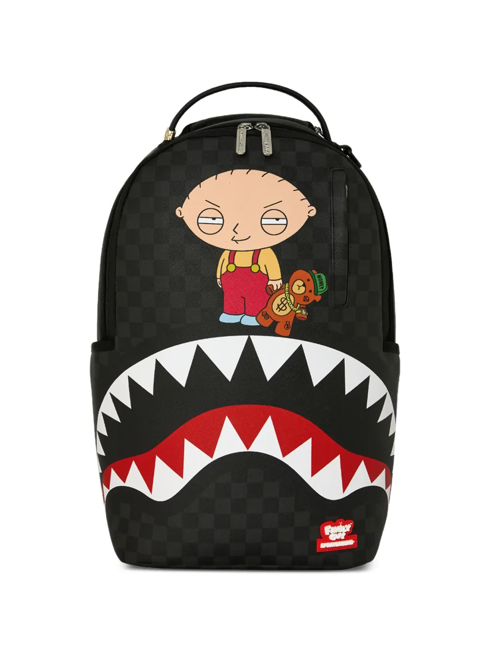 Sprayground x Family Guy Stewie Money shark backpack - Nero