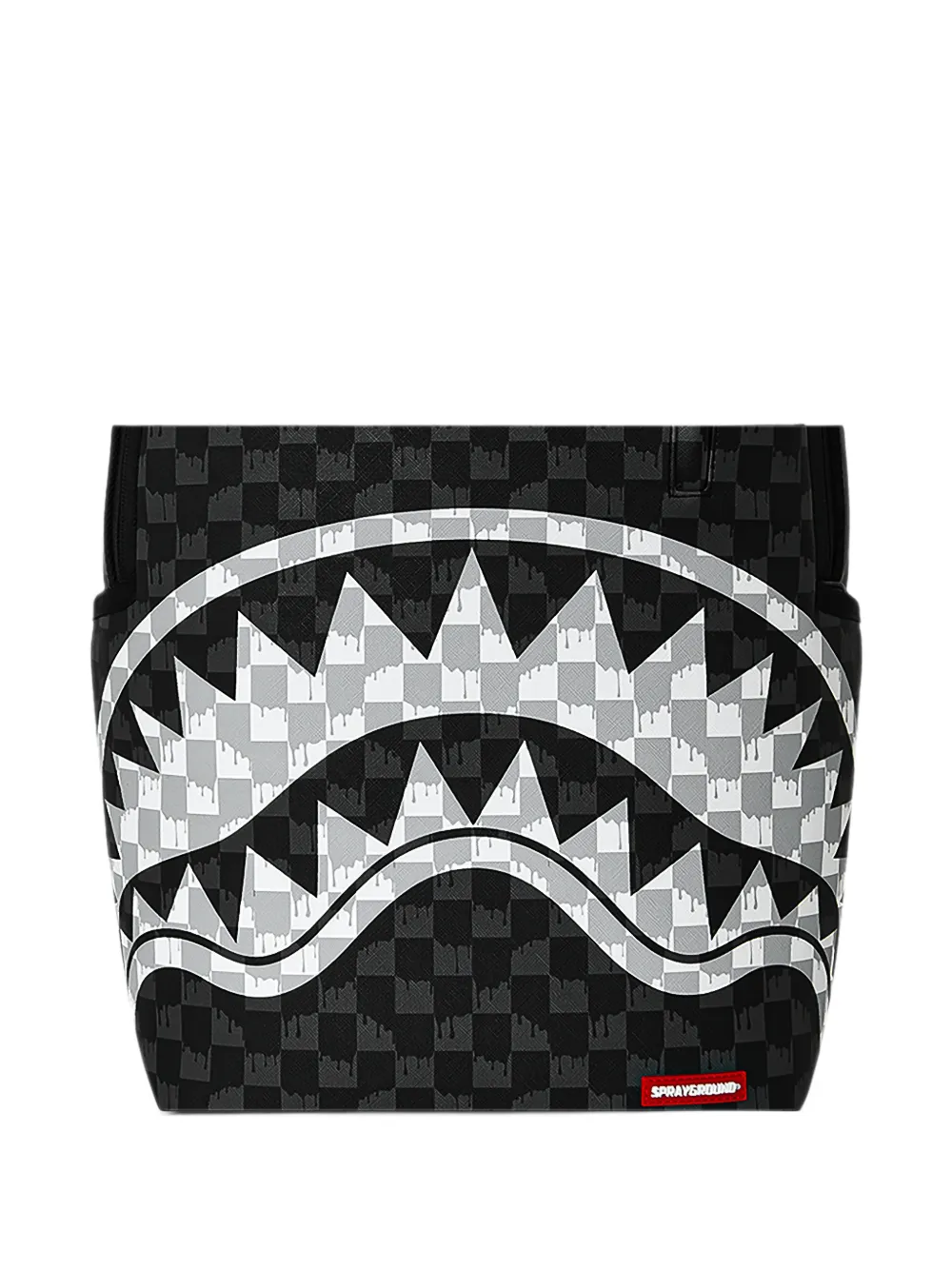 Sprayground Noir Fang check backpack Zwart
