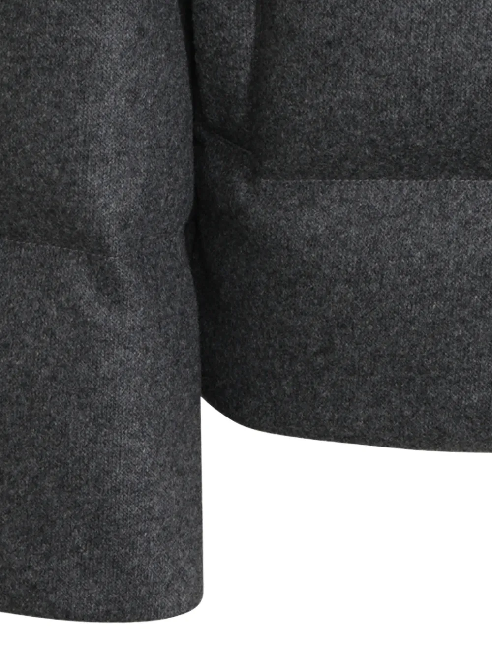 Eleventy padded hooded jacket Grijs