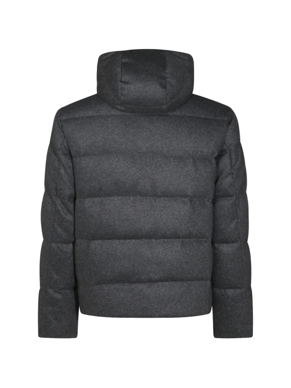 Eleventy padded hooded jacket Grijs