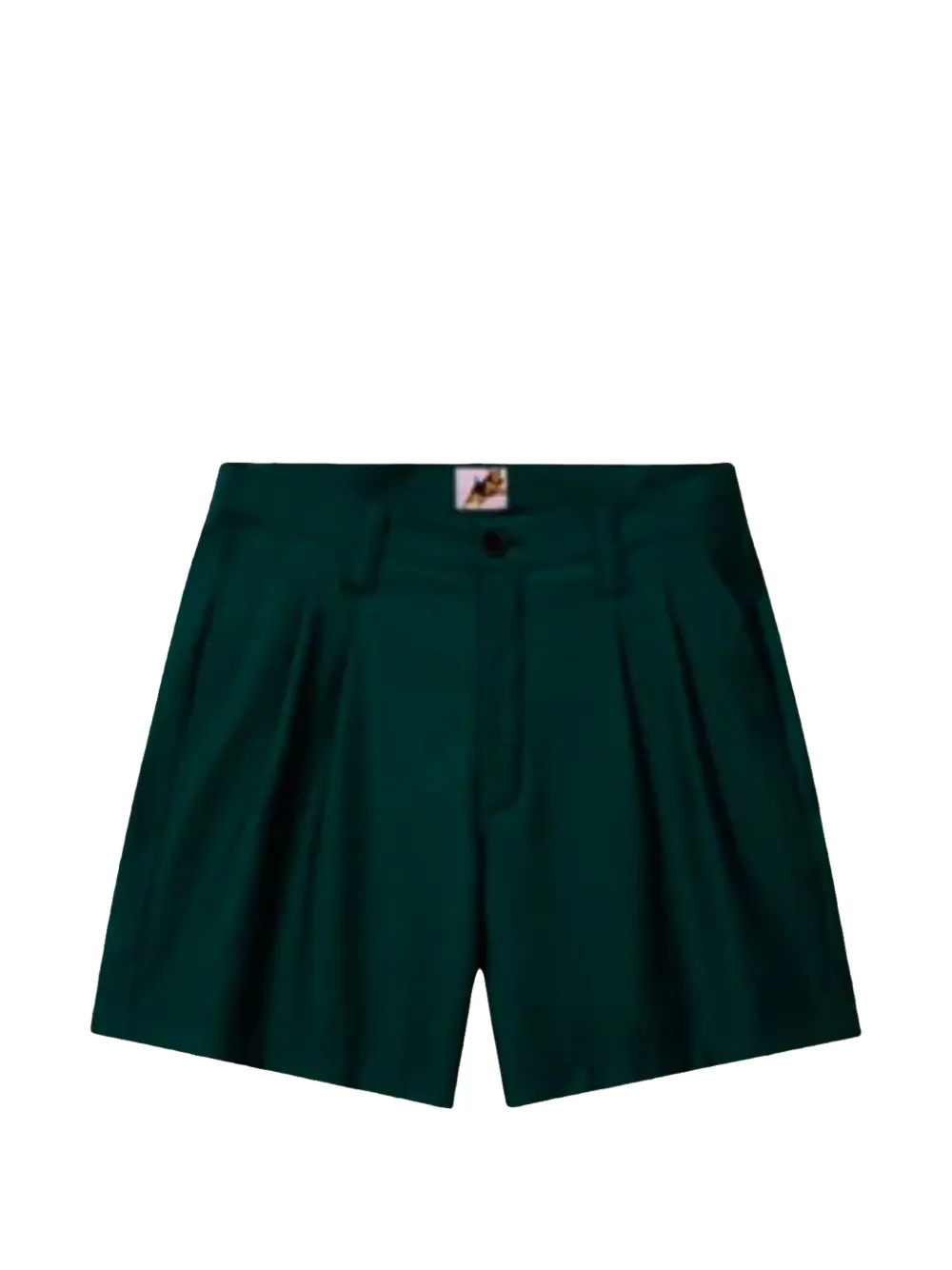 GOLF le FLEUR* double-pleated shorts - Grün
