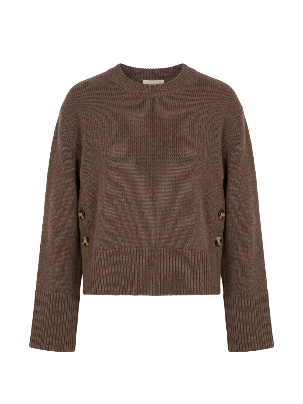 Arlo Mott Bethune button-detail sweater - Brown