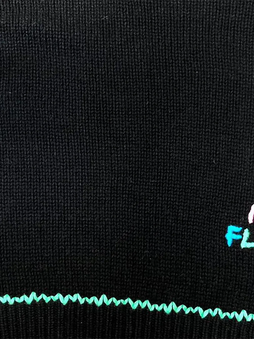GOLF le FLEUR* Craggy sleeveless sweater Zwart