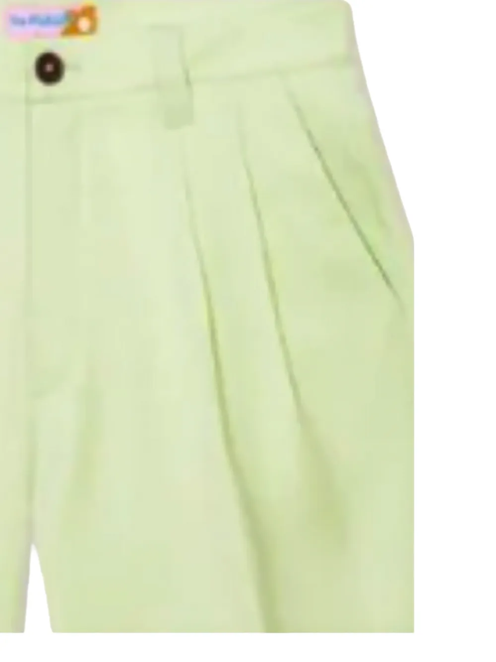 GOLF le FLEUR* double-pleated shorts Groen