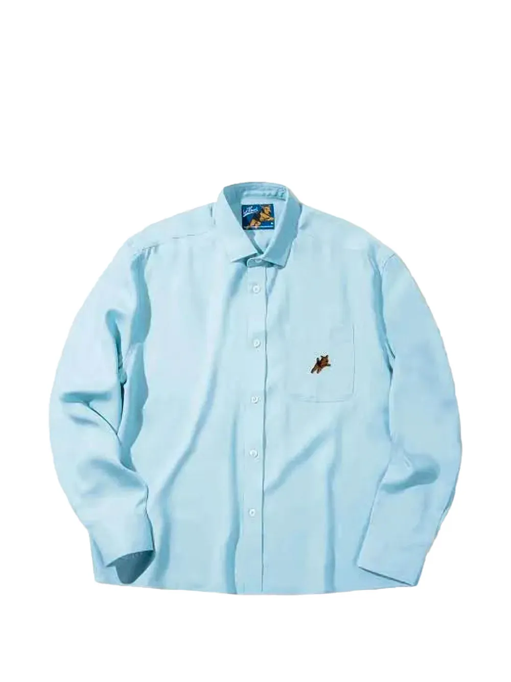 GOLF le FLEUR* round-collar long-sleeve shirt - Blue