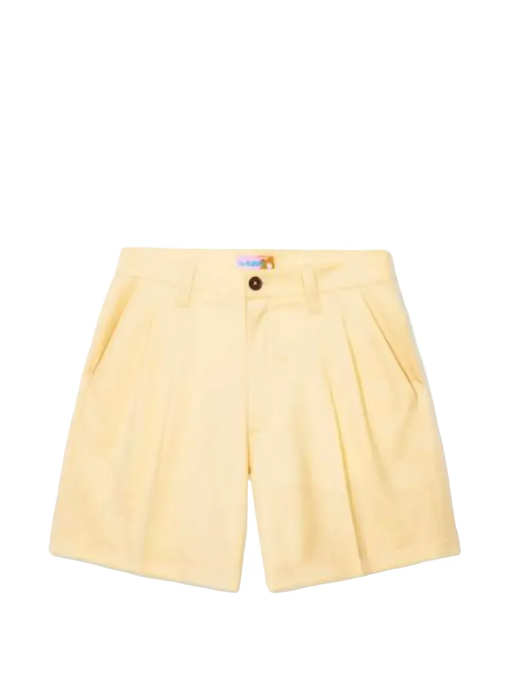 GOLF le FLEUR* double-pleated shorts - Gelb