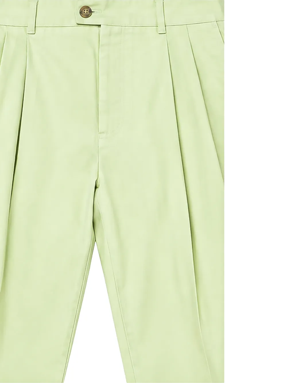 GOLF le FLEUR* double-pleated trousers Groen
