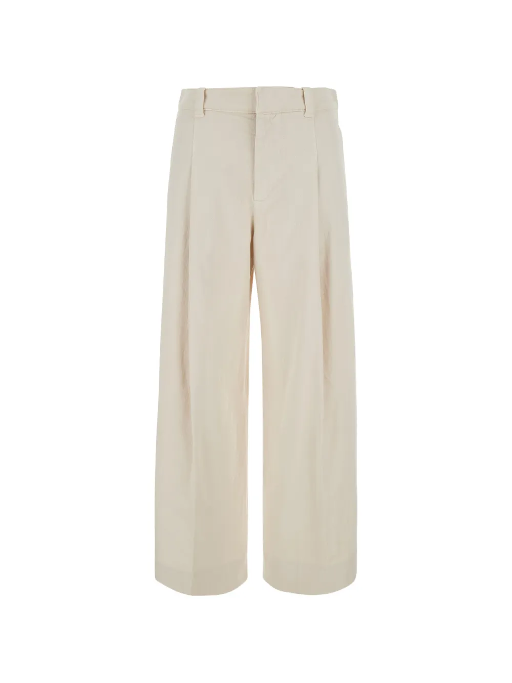 Brunello Cucinelli Monili-chain pleated trousers - Toni neutri