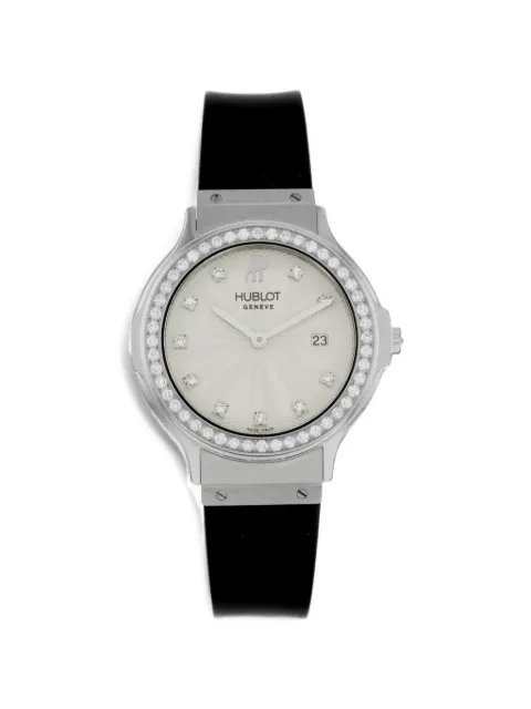 Hublot Classic Fusion diamond bezel 32mm watch