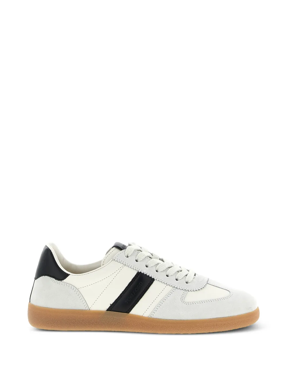 TOM FORD bicolour panelled sneakers - White