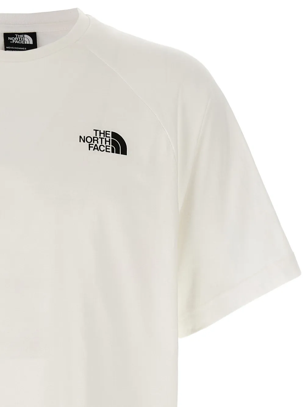 The North Face T-shirt met grafische print en raglan mouwen Beige
