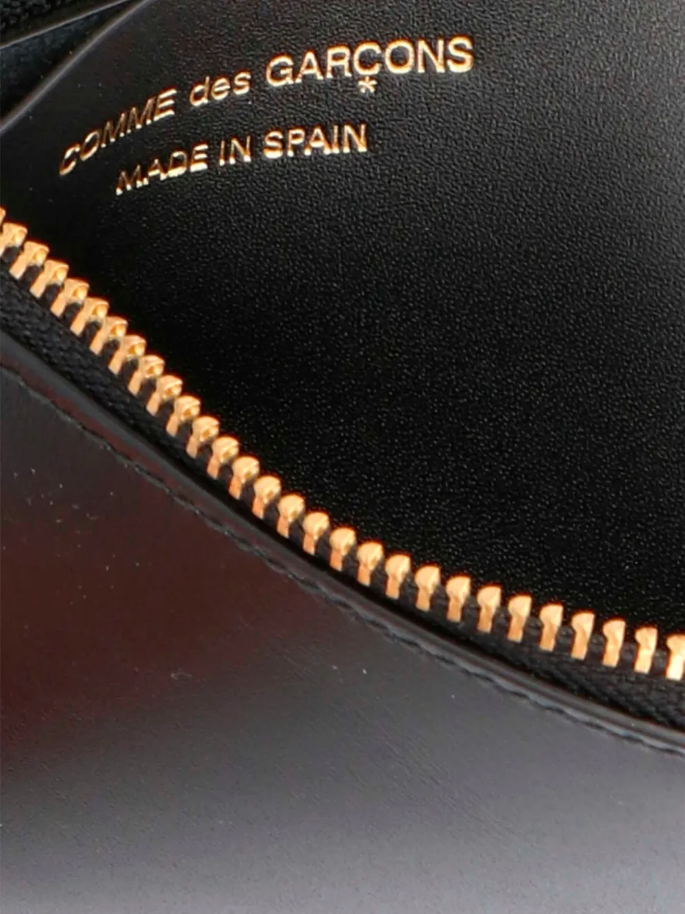 Comme Des Garçons Classic Line zip-around wallet Zwart