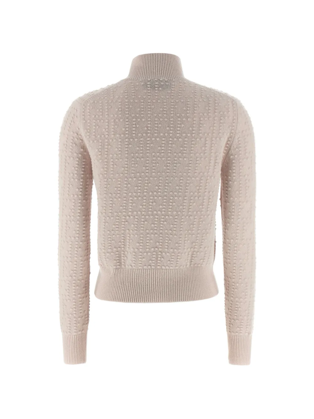 FENDI Wollen trui met logopatroon Beige