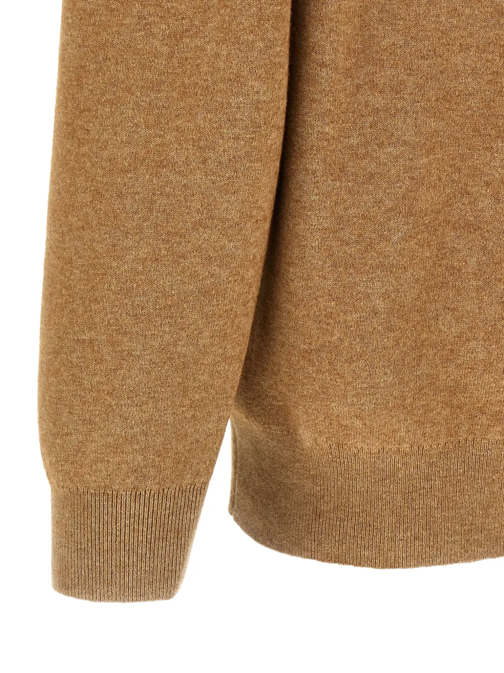 MARANT Curtis logo-embroidered V-neck cardigan Bruin