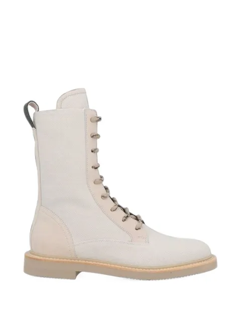 Brunello Cucinelli lace-up boots