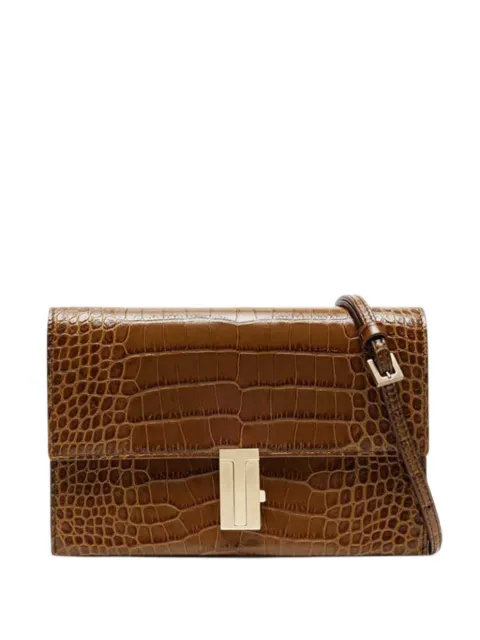 TOM FORD tumbled-printed-crocodile leather Mia Mini bag