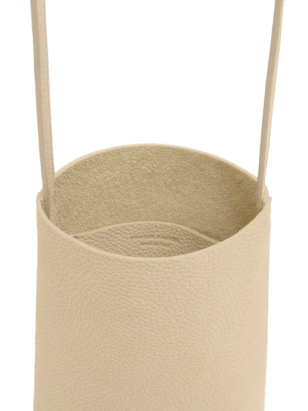 Mansur Gavriel Everyday Cabas leather cross body bag Beige