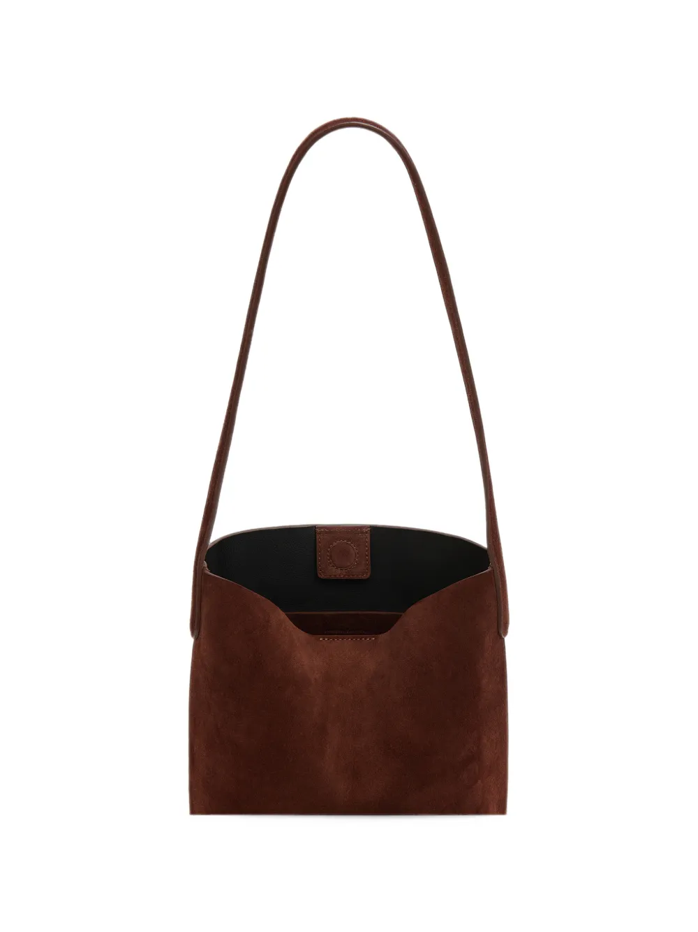 Mansur Gavriel Small Everyday Cabas suede tote bag Bruin
