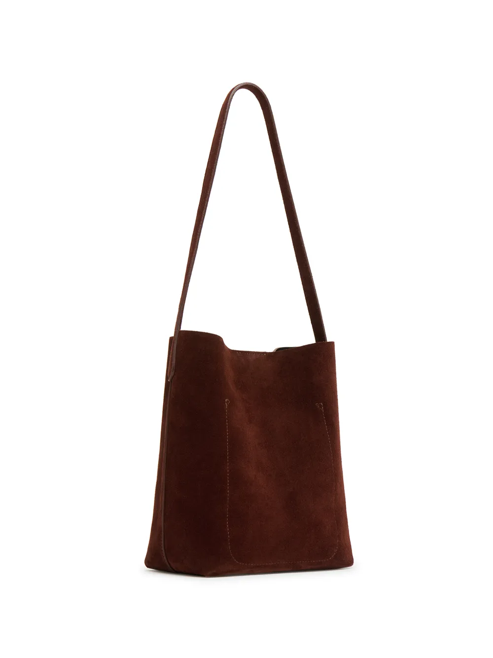 Mansur Gavriel Small Everyday Cabas suede tote bag Bruin