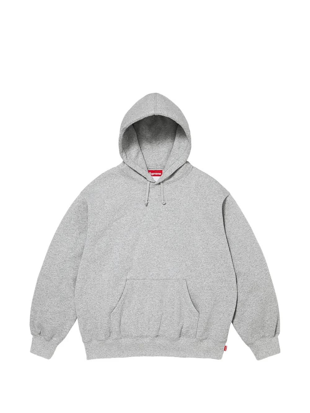 Supreme Felpa con cappuccio e logo - Grigio