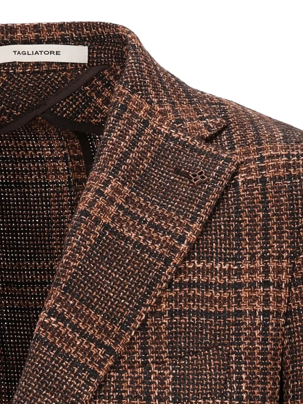 Tagliatore Montecarlo Prince of Wales check blazer Bruin