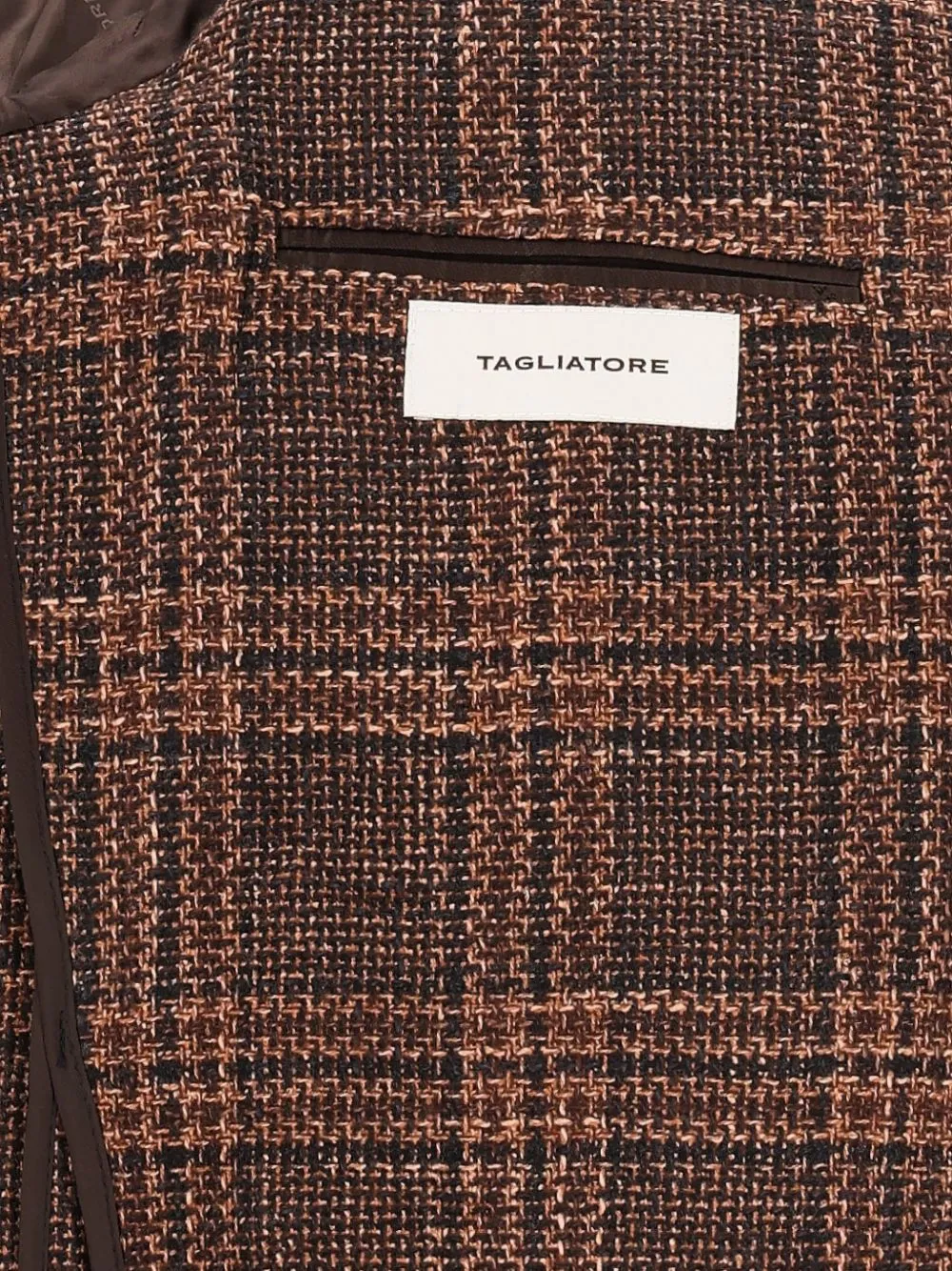 Tagliatore Montecarlo Prince of Wales check blazer Bruin
