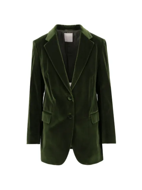 LATORRE velvet single-breasted blazer