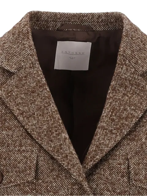 LATORRE patch-pocket single-breasted jacket