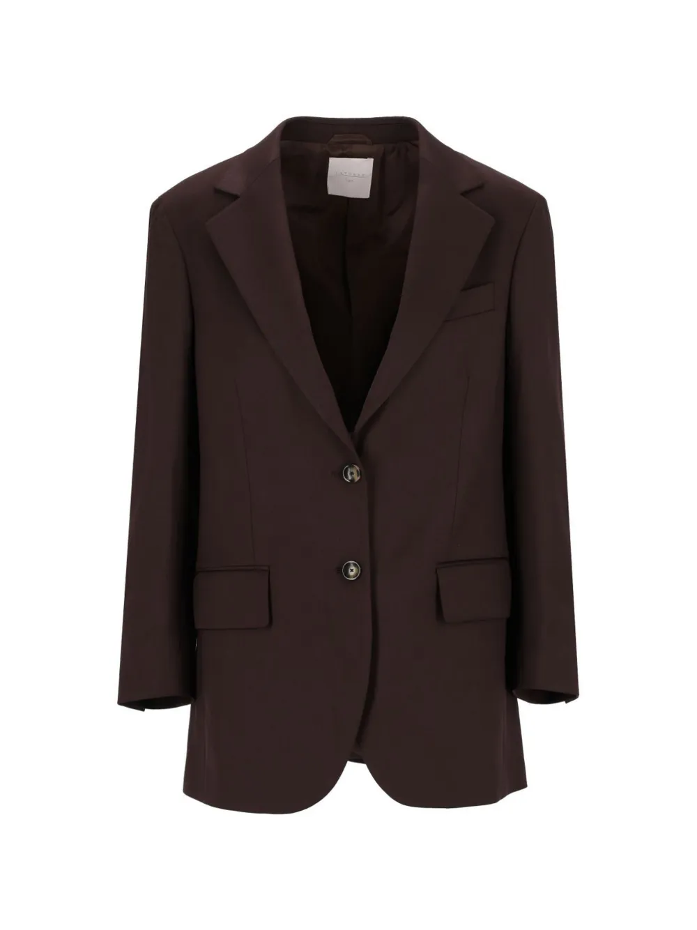 LATORRE single-breasted oversized blazer - Braun