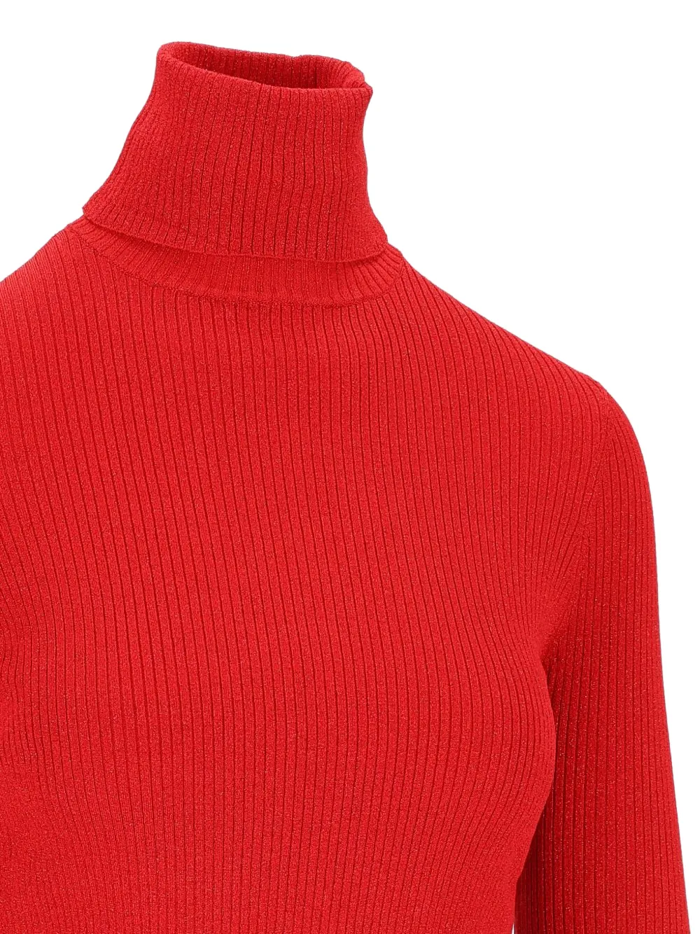 ISABEL MARANT Hafza-GD long-sleeve ribbed sweater Rood