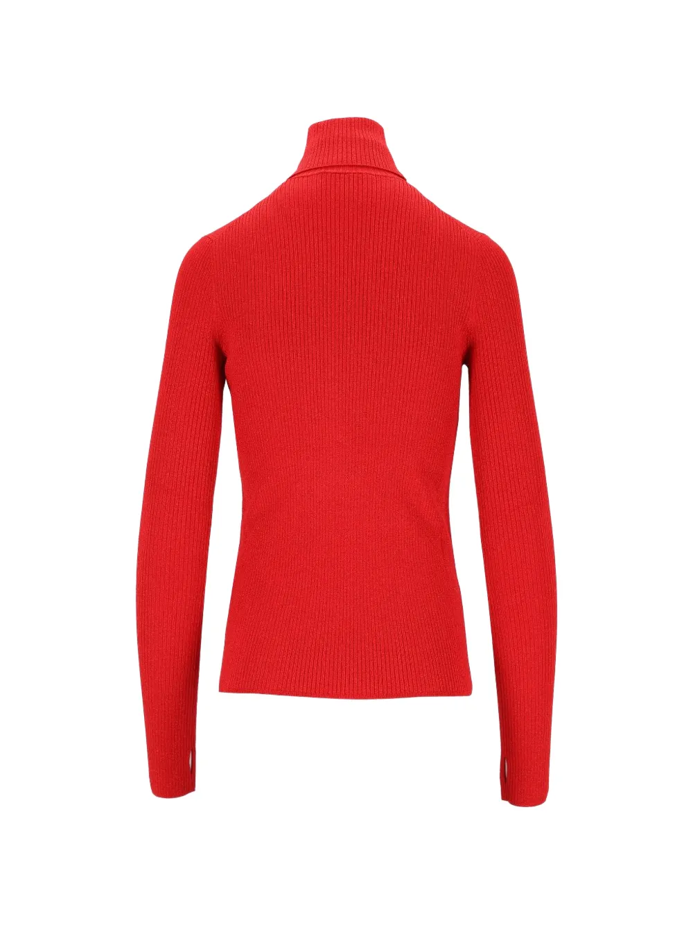ISABEL MARANT Hafza-GD long-sleeve ribbed sweater Rood
