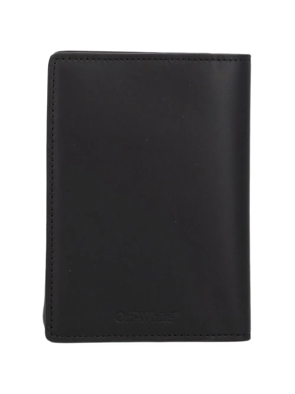 Off-White logo wallet Zwart