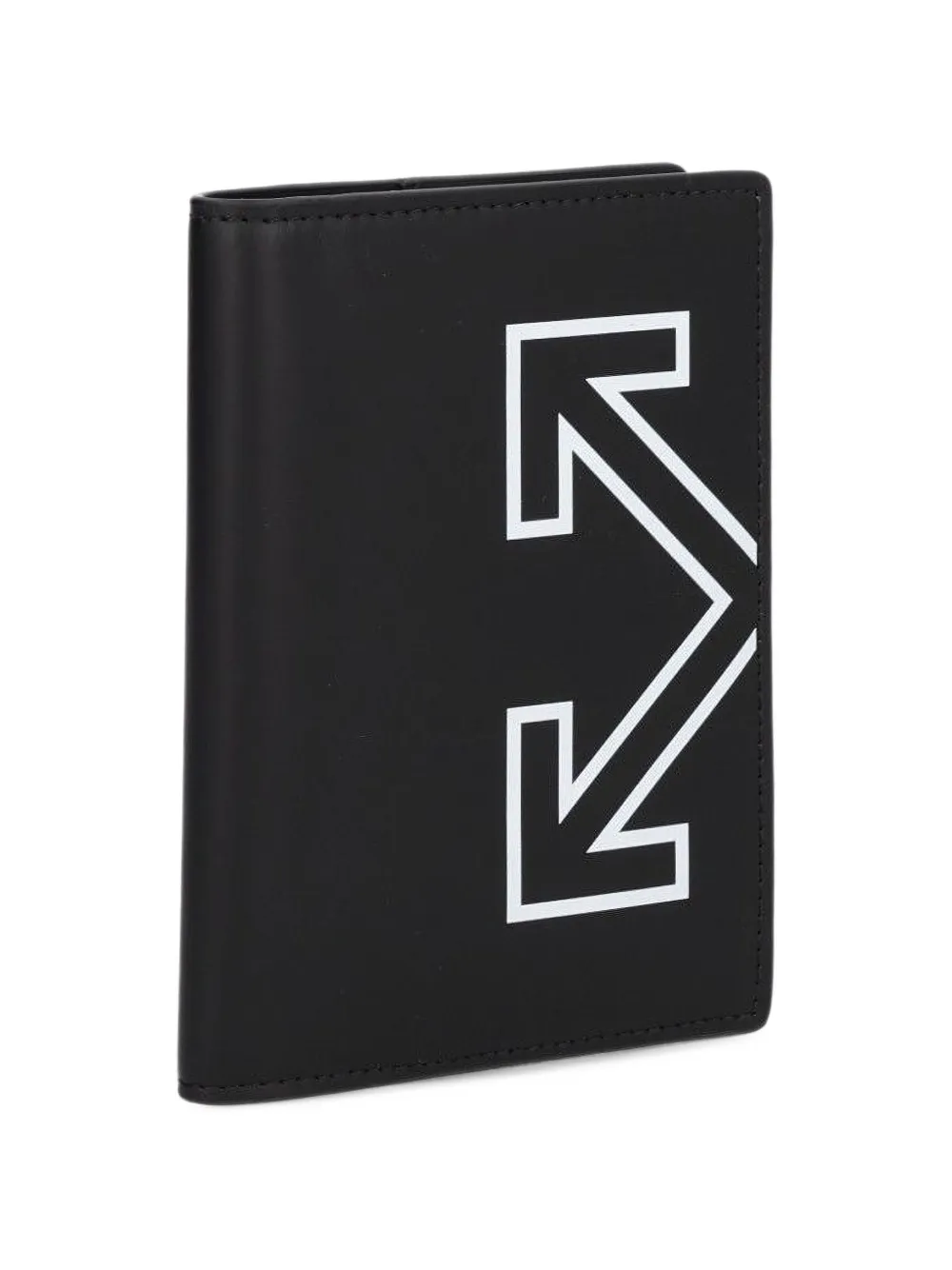 Off-White logo wallet Zwart
