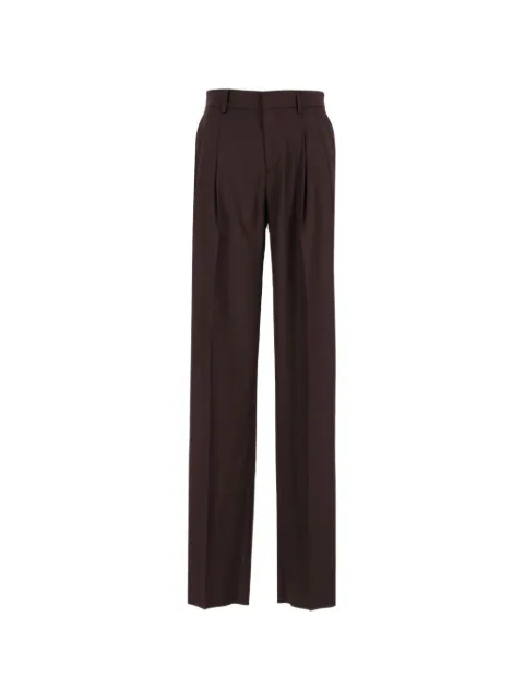 LATORRE double-pleated wide-leg trousers
