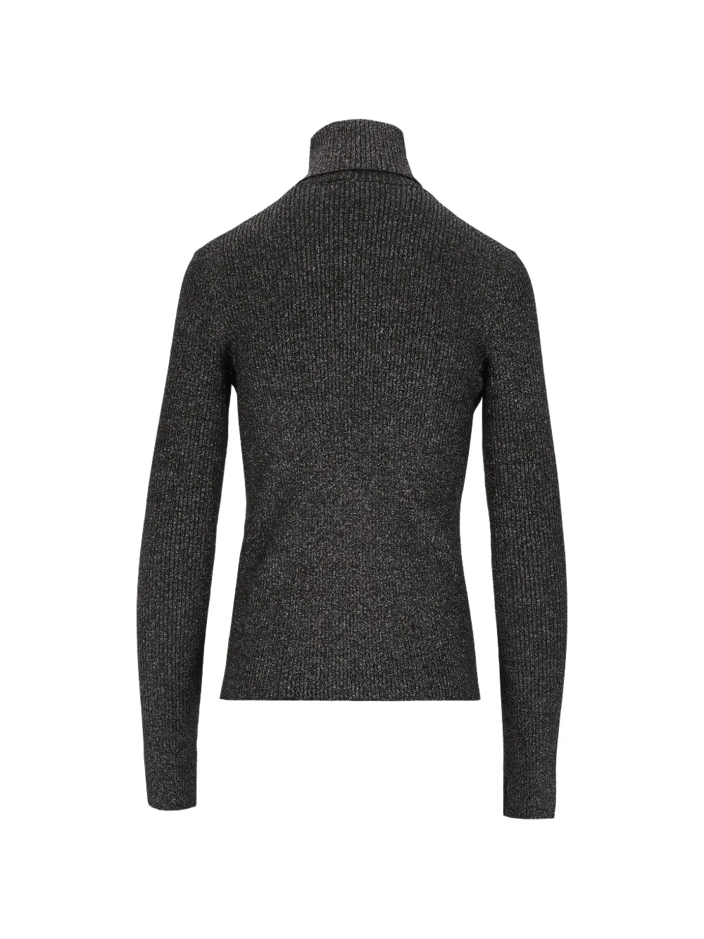 ISABEL MARANT Hafza-GD ribbed lurex-knit sweater Zwart