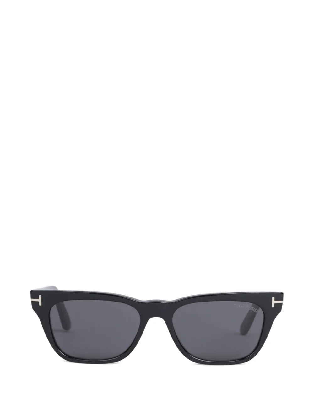 TOM FORD T-logo square-frame sunglasses - Schwarz