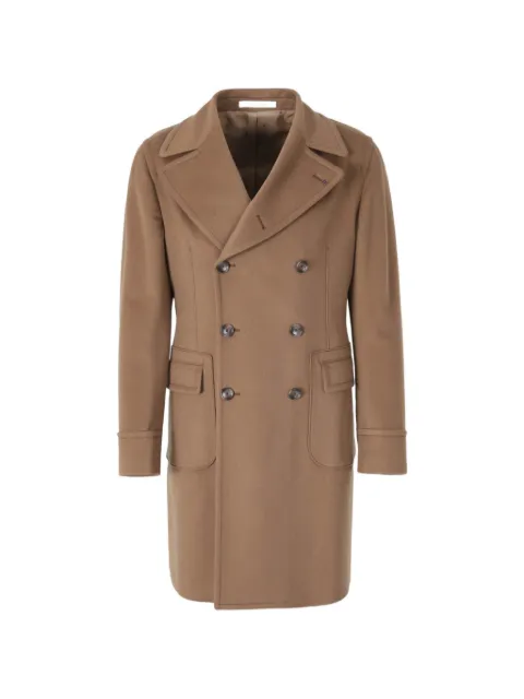 Tagliatore double-breasted cashmere coat