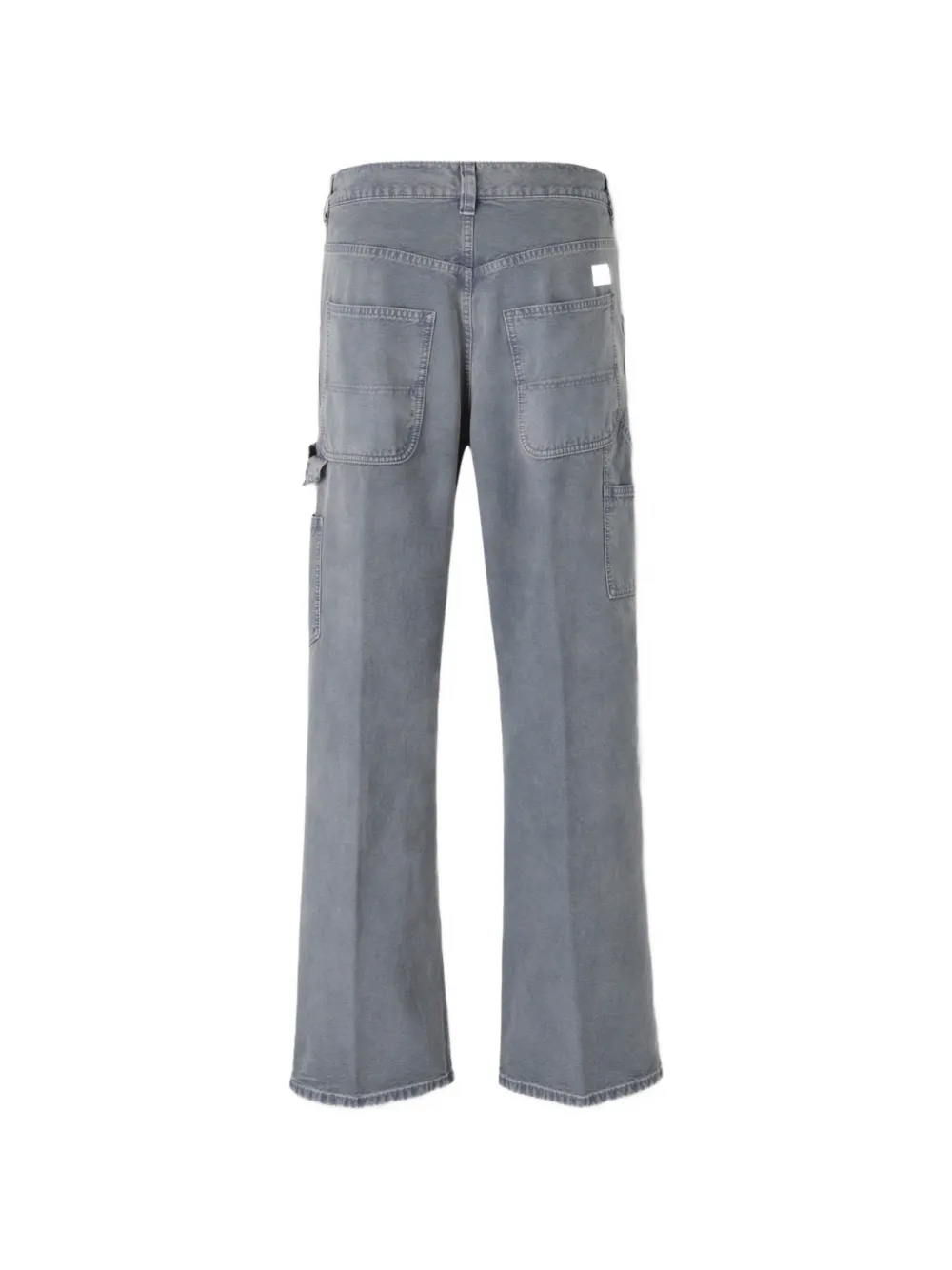 Nine In The Morning panelled carpenter jeans Blauw