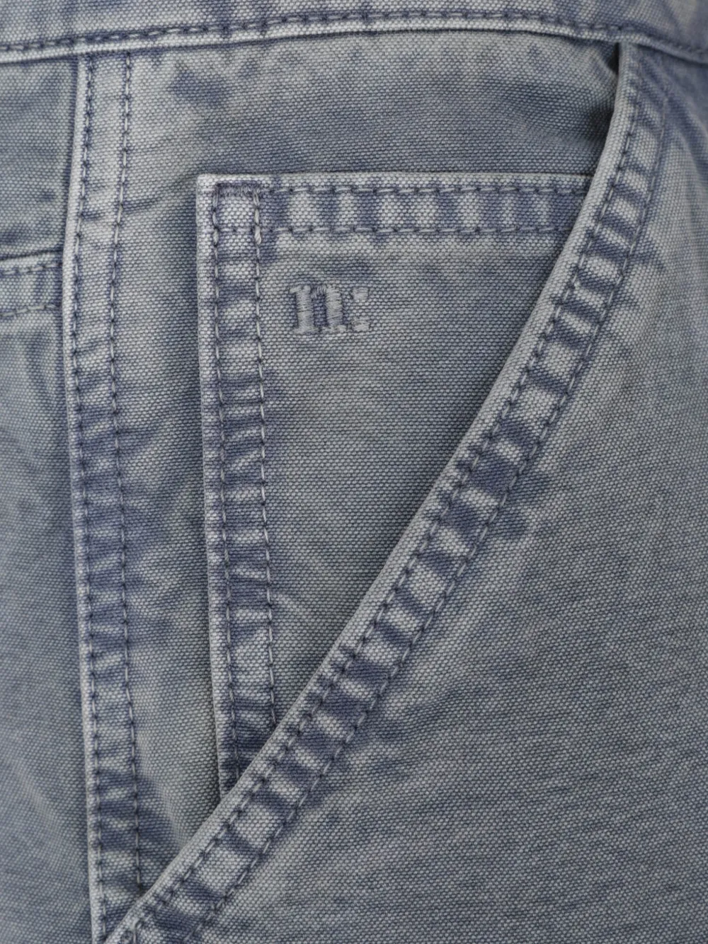 Nine In The Morning panelled carpenter jeans Blauw