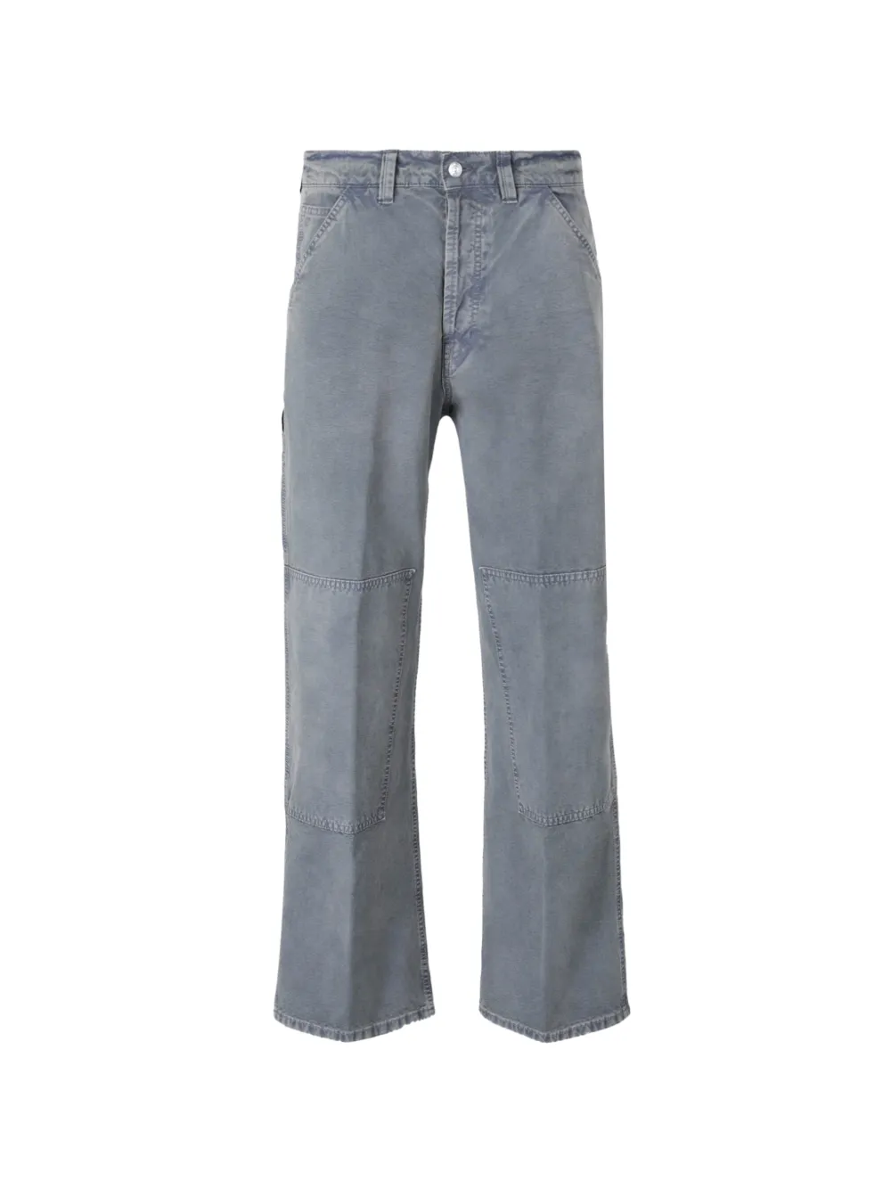 Nine In The Morning panelled carpenter jeans - Blu