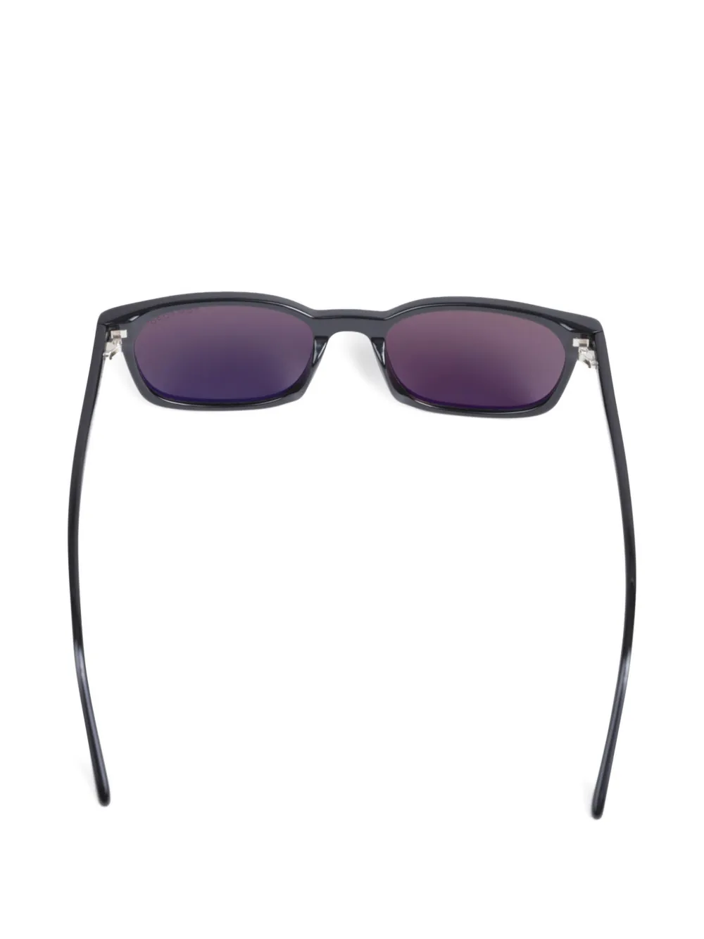 TOM FORD Eyewear T-logo rectangle-frame sunglasses Zwart