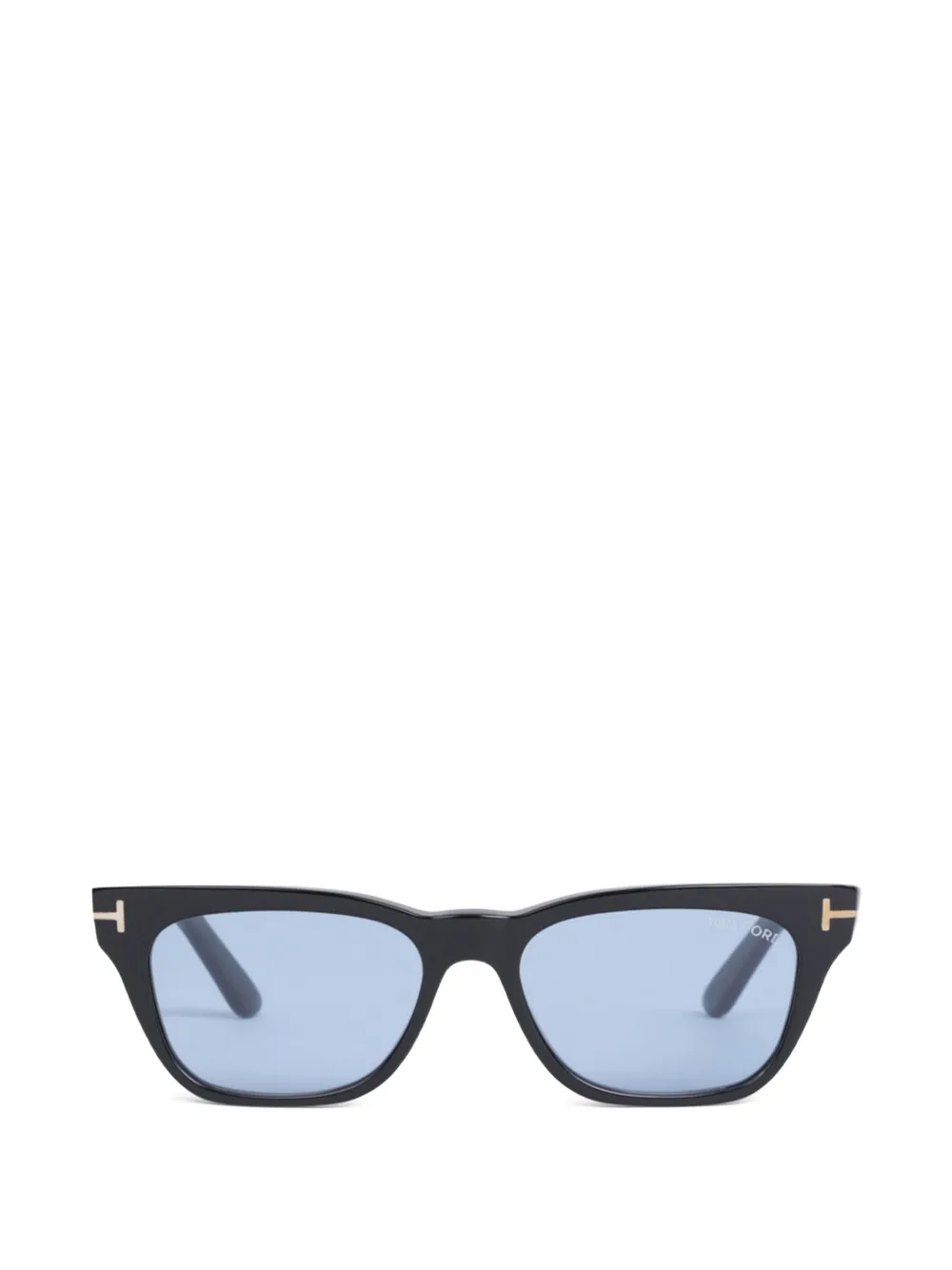 TOM FORD T-logo square-frame sunglasses - Schwarz