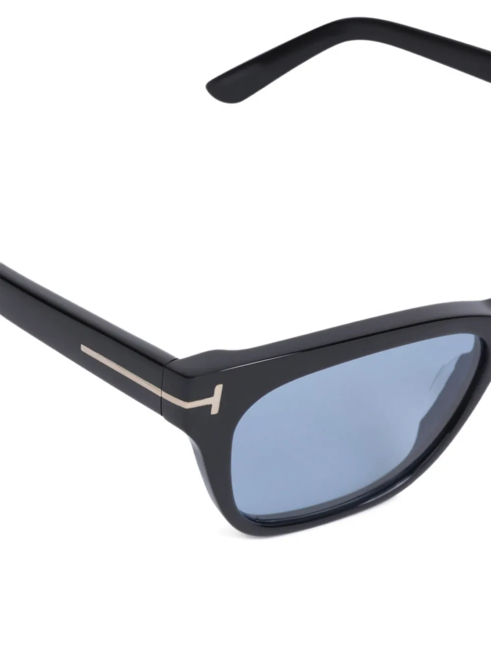 TOM FORD Eyewear T-logo square-frame sunglasses Zwart