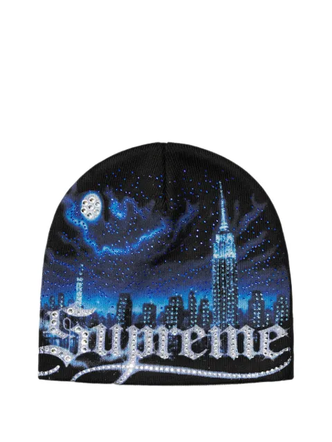 Supreme Cityscape beanie hat