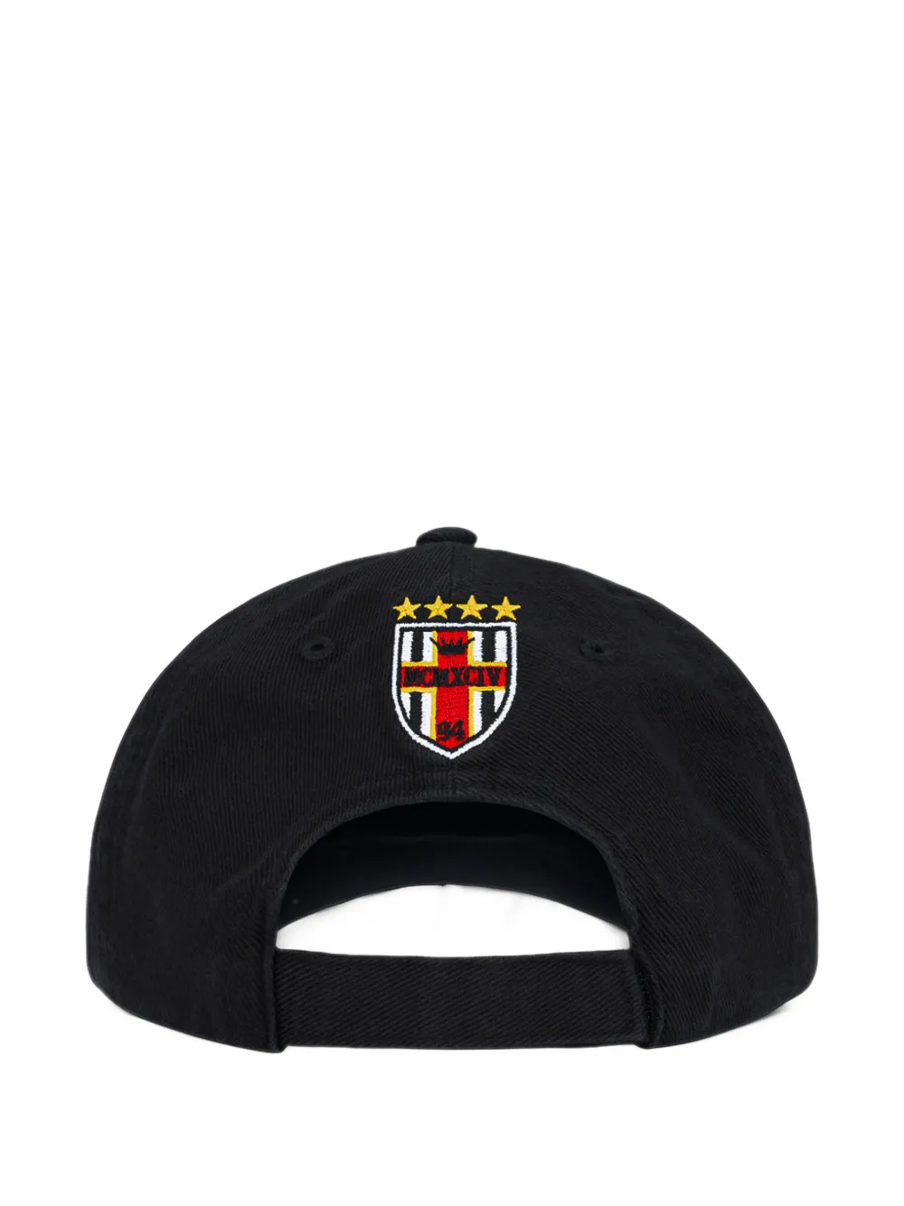 Supreme Cross 6-Panel cap Zwart