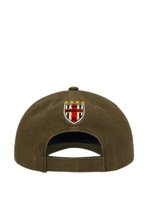 Supreme military-print Camp Cap | Brown | FARFETCH