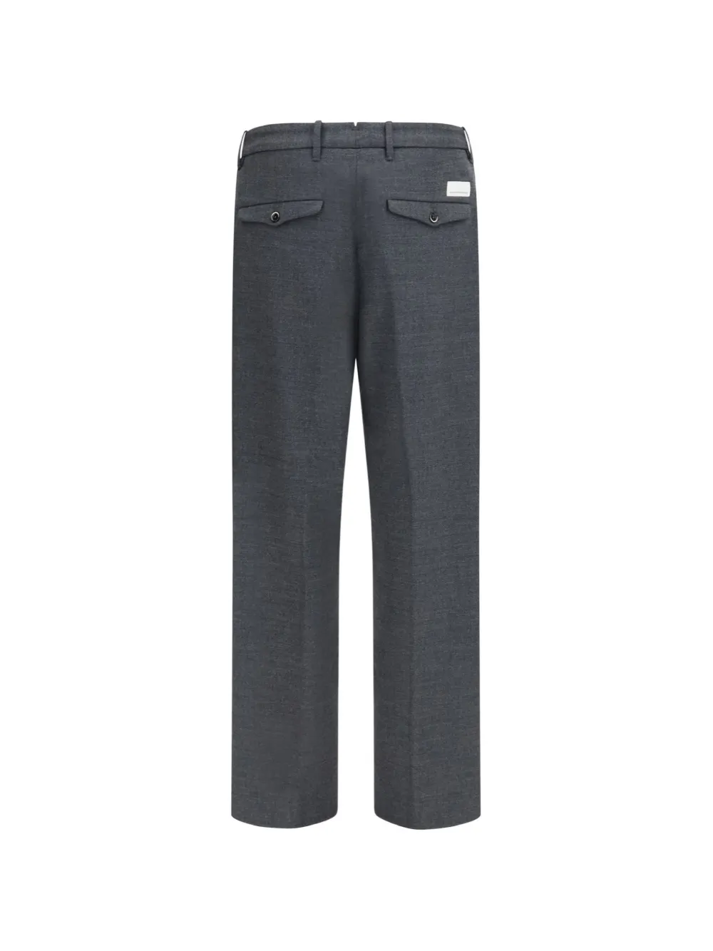 Nine In The Morning Apollon logo-patch trousers Grijs