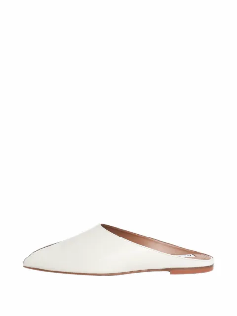 Alaïa Pre-Owned peep-toe mules
