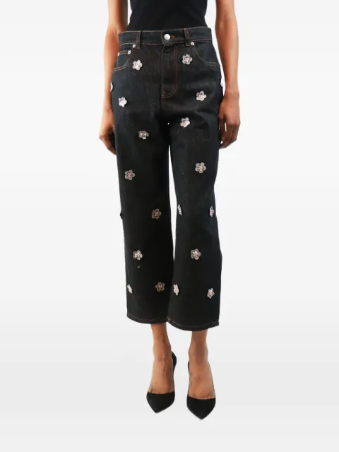 Marni Pre-Owned 플라워 장식 크롭 진