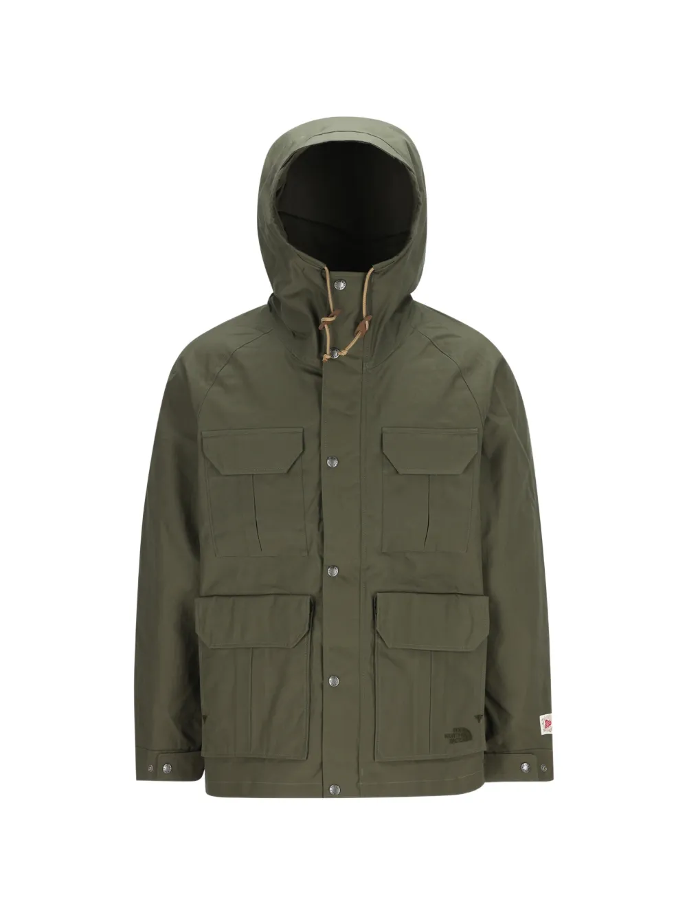 The North Face hooded cotton coat - Grün